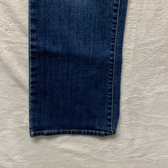 Levi's 515 Bootcut Studded Flap Pocket distressed Denim Jeans 12M 31 X 32 - Picture 6 of 15